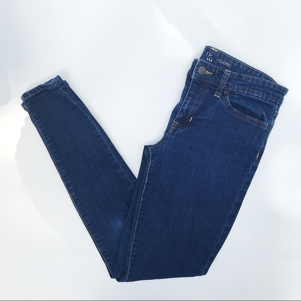 Gap Denim Stretch Skinny Jeans Dark 4R - Picture 2 of 6